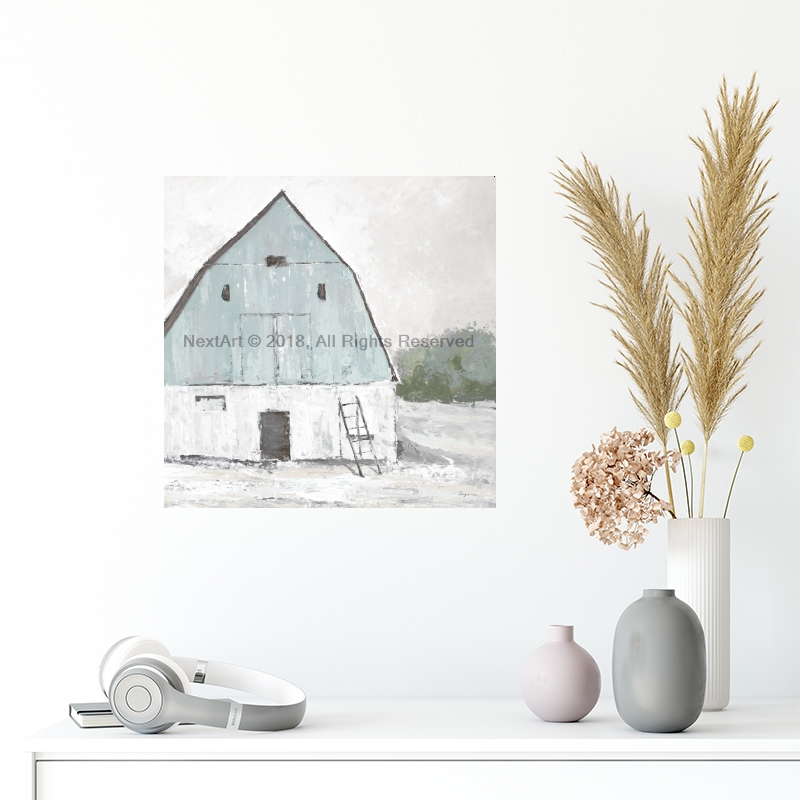 nextART. Light Blue Barn