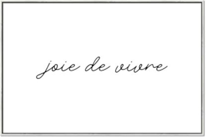 Picture of Joie De Vivre II