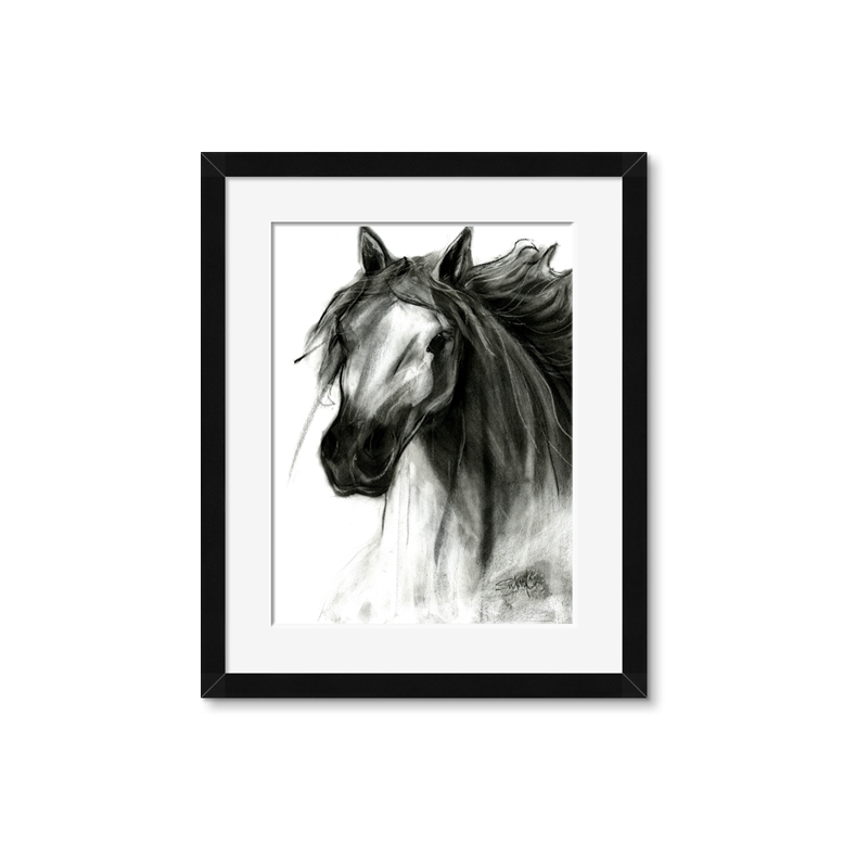 nextART. Sketched Horse