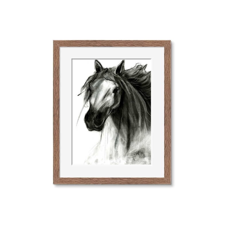 nextART. Sketched Horse