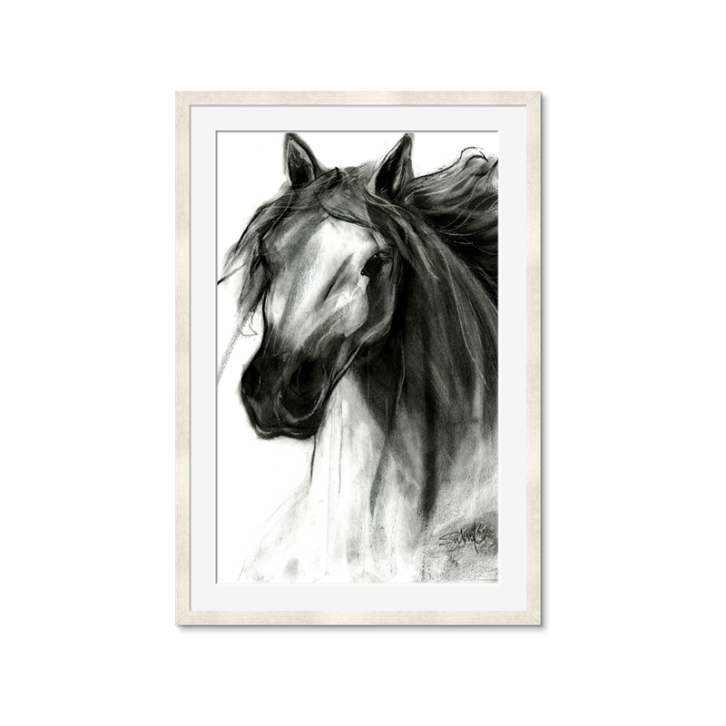 nextART. Sketched Horse