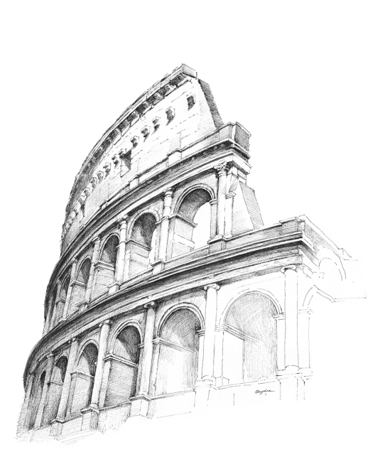 nextART. Colosseum Sketch