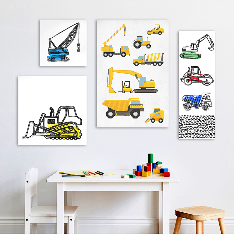 construction-art-set-boys-room-buldozer-tractor-bedroom
