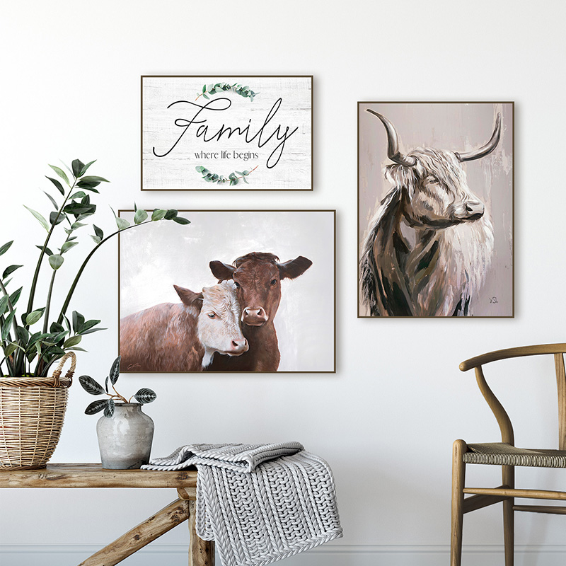 Cows-rustic-shabbychic-refined-typography-bull